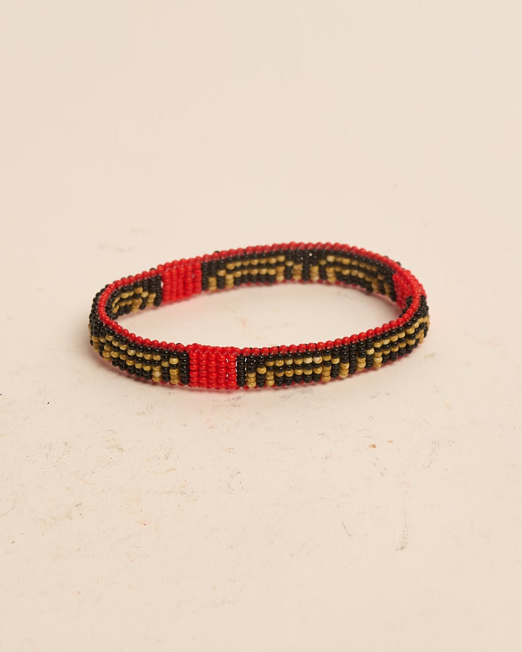 Pulseira de Miçanga Fio Elástico Povo Waura