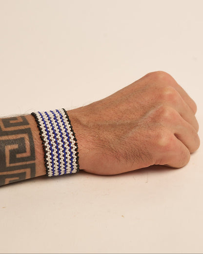 Pulseira de Miçanga Fio Elástico Povo Waura
