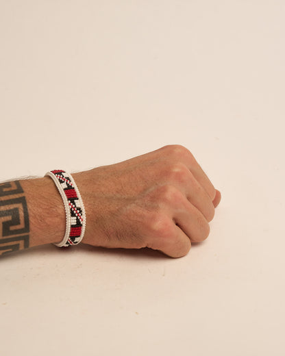 Pulseira de Miçanga Cobra Coral Povo Waura