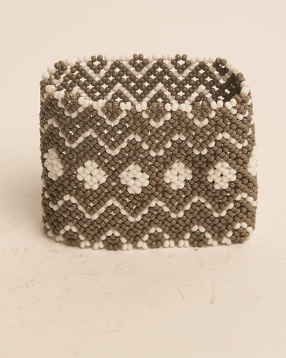 Pulseira de Miçanga Fio Elástico Povo Waura