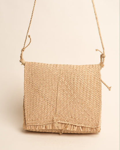 Bolsa Artesanal de Fibra Povo Kanela