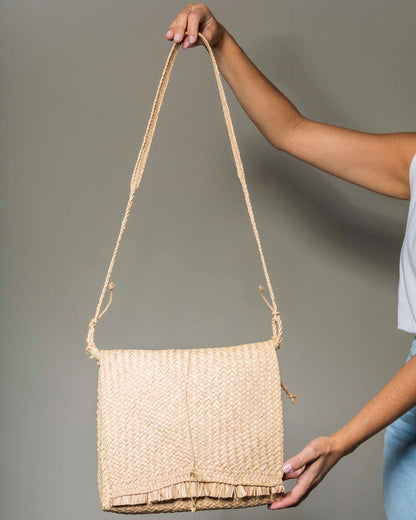 Bolsa Artesanal de Fibra Povo Kanela
