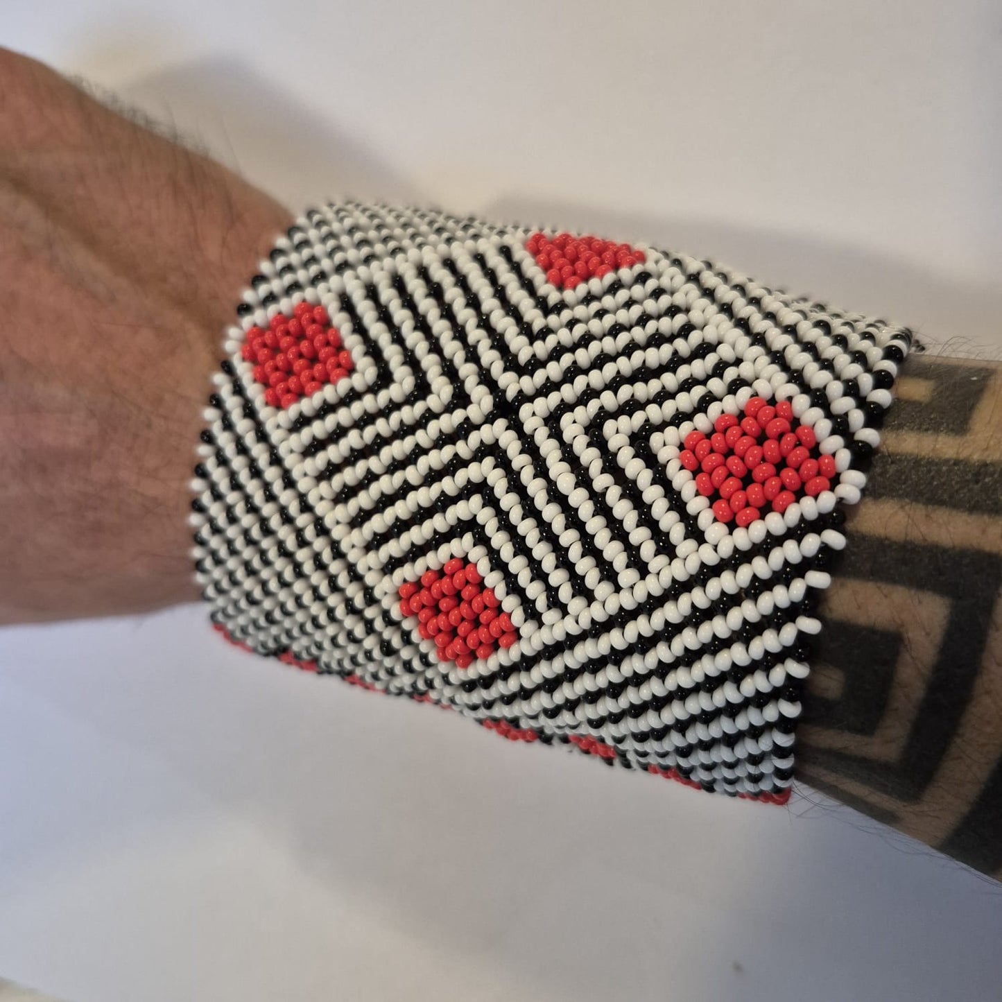 Pulseira de Miçanga fio Elástico Povo Kamayurá