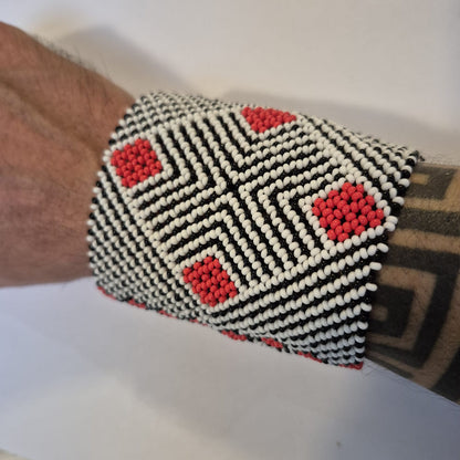 Pulseira de Miçanga fio Elástico Povo Kamayurá