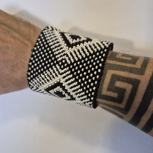 Pulseira de Miçanga fio Elástico Povo Kamayurá