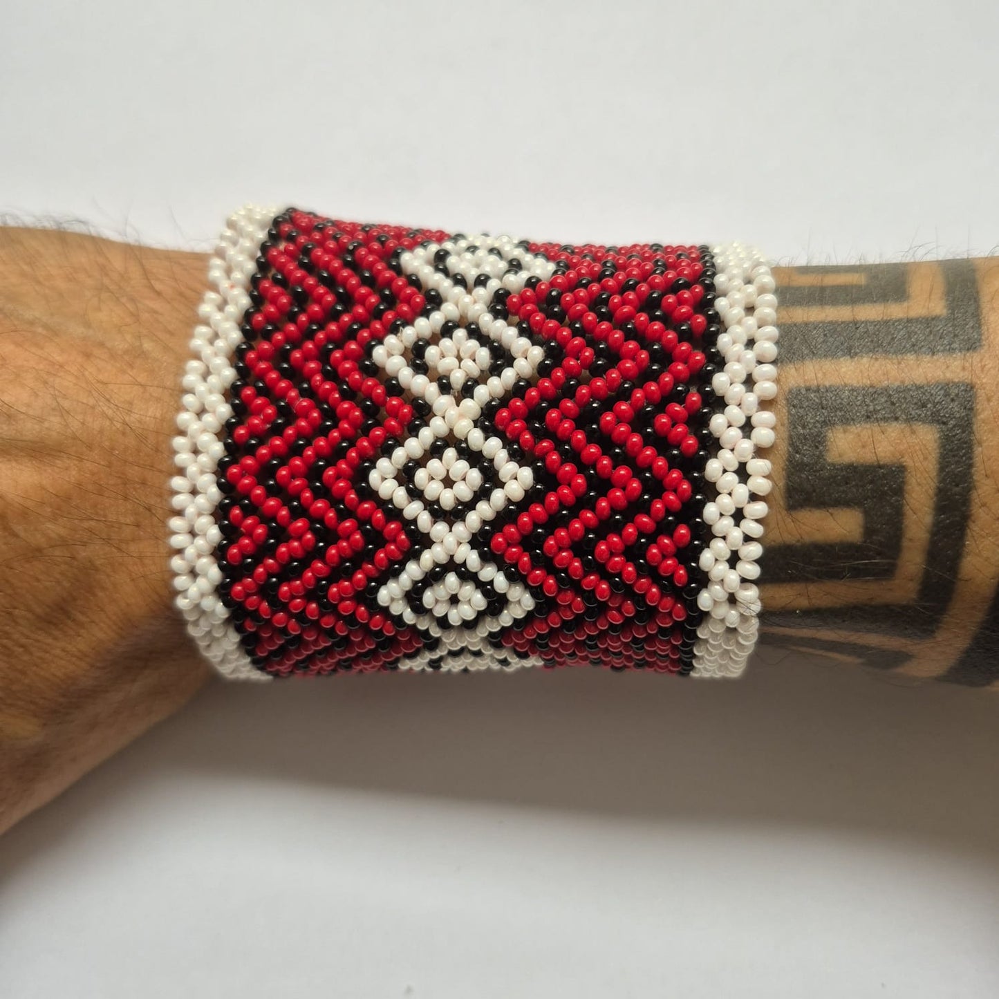 Pulseira de Miçanga fio Elástico Povo Kamayurá