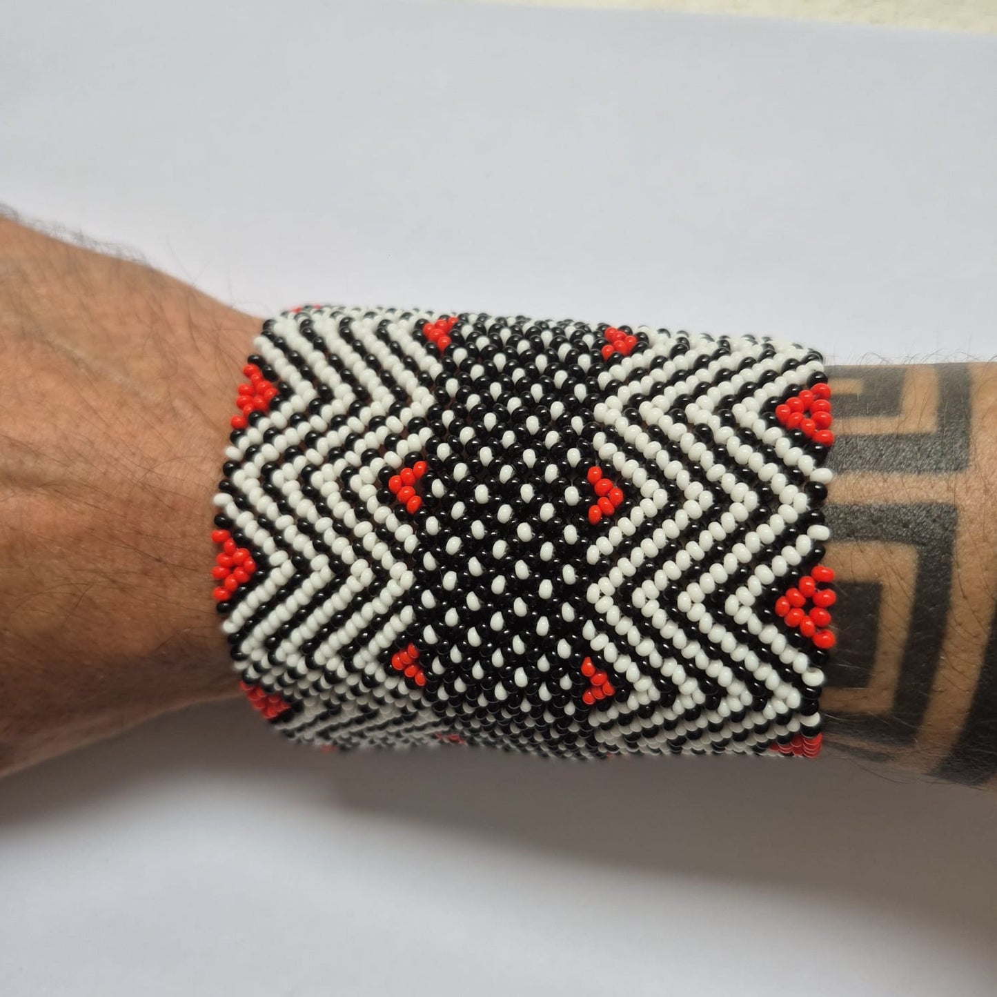 Pulseira de Miçanga fio Elástico Povo Kamayurá