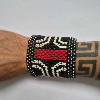 Pulseira de Miçanga fio Elástico Povo Kamayurá