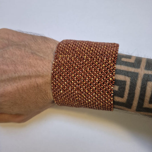 Pulseira de Miçanga fio Elástico Povo Waura