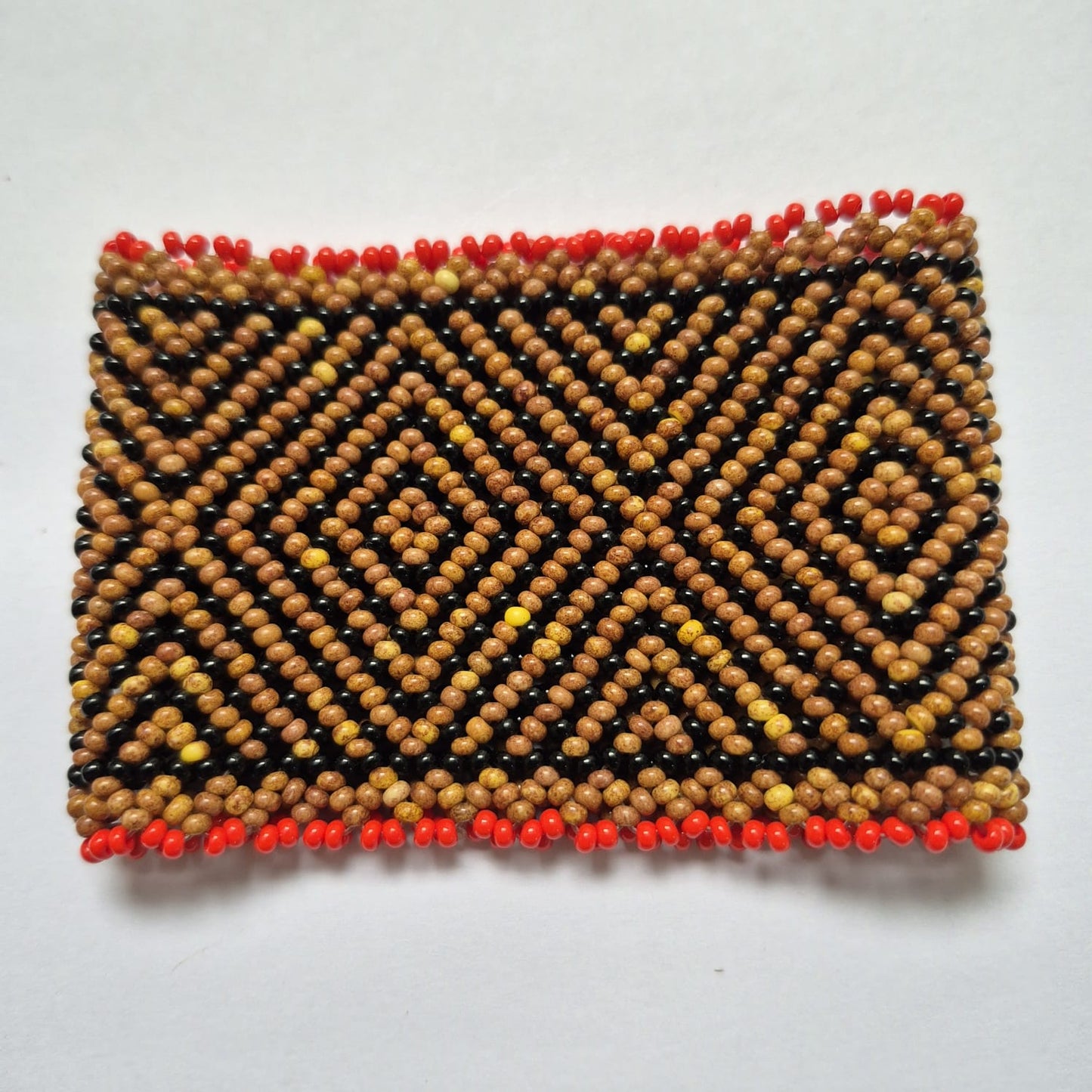 Pulseira de Miçanga fio Elástico Povo Waura