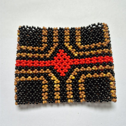 Pulseira de Miçanga fio Elástico Povo Waura