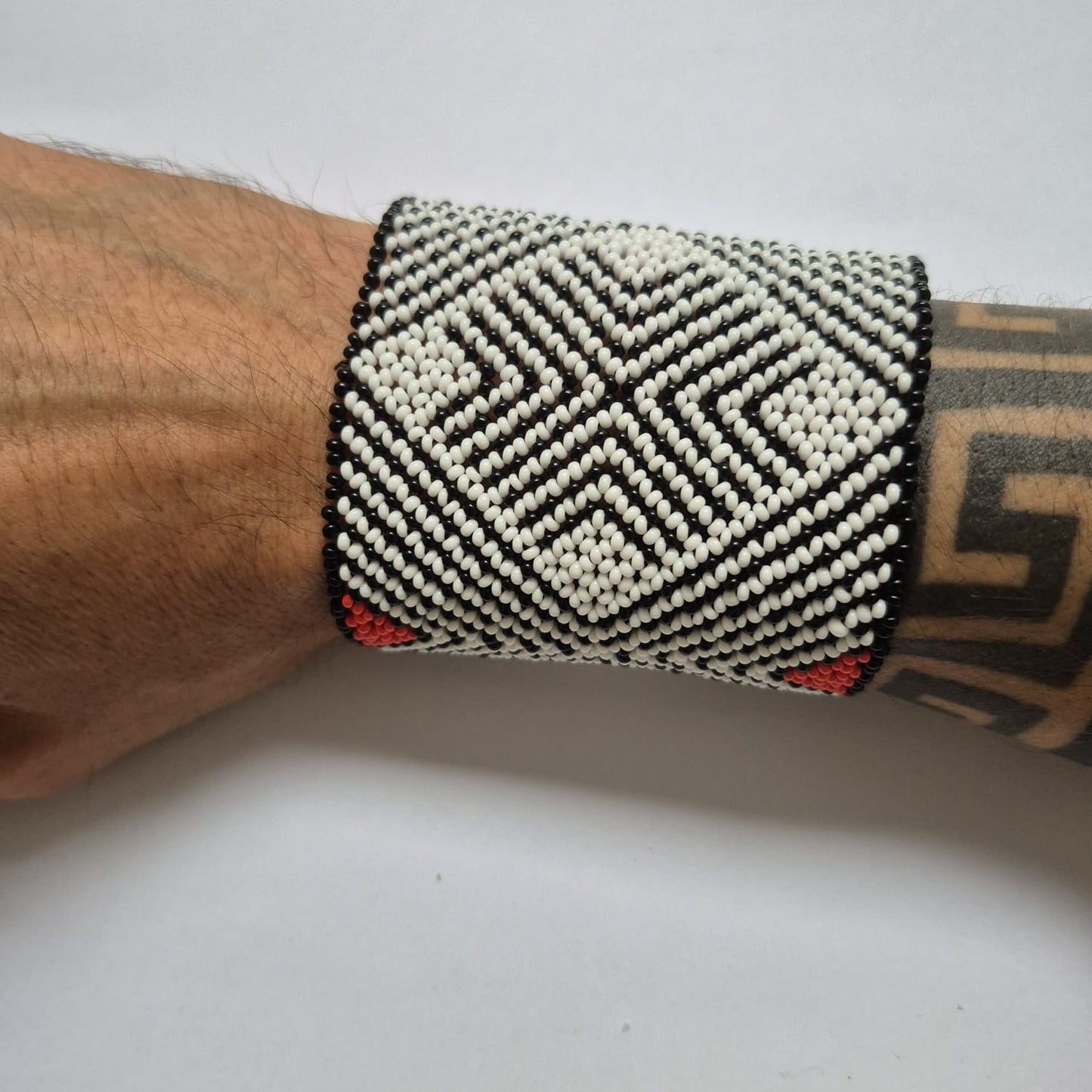 Pulseira de Miçanga fio Elástico Povo Kamayurá