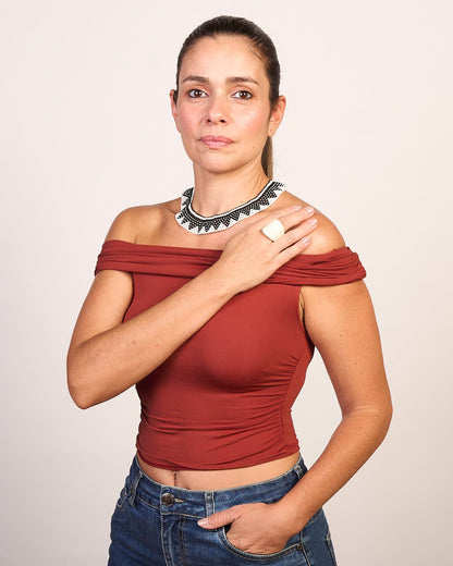 Colar de Miçanga Povo Waura