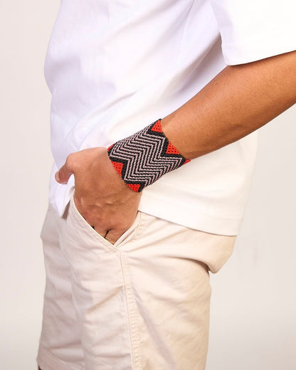 Pulseira de Miçanga fio Elástico Povo Kamayurá