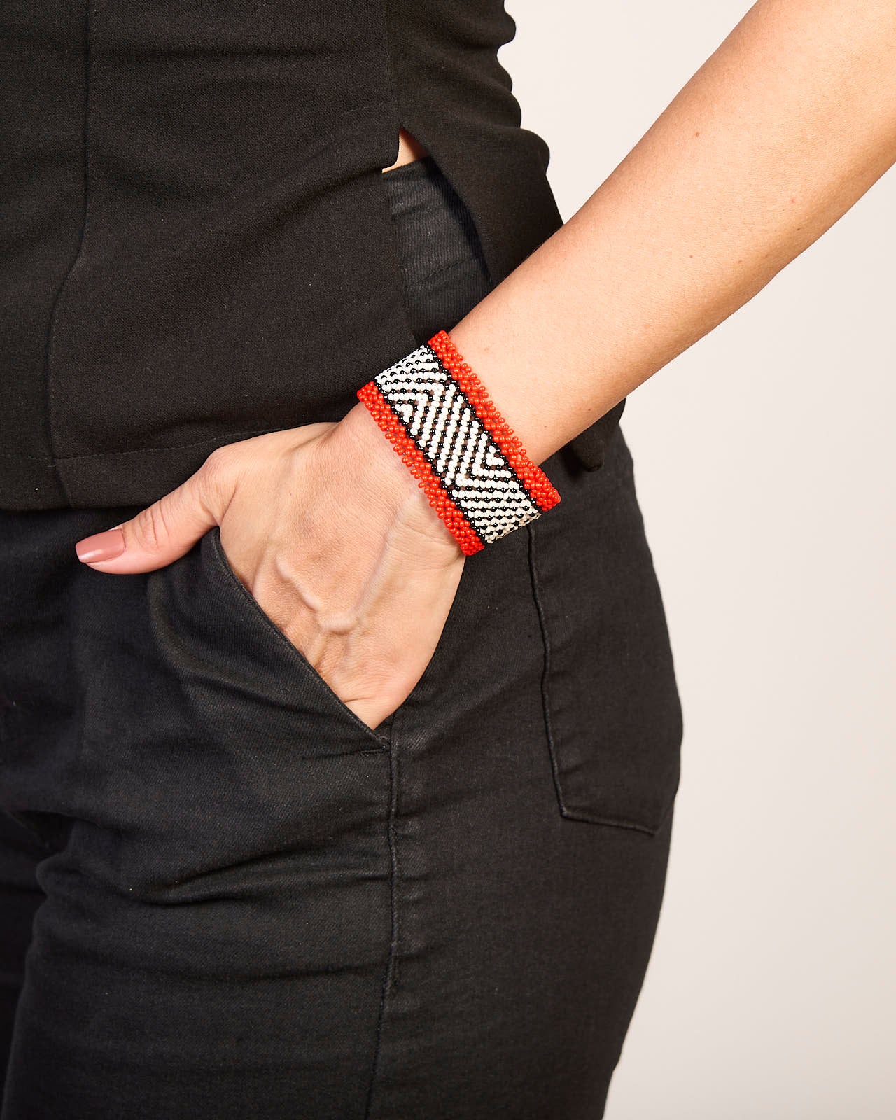 Pulseira de Miçanga fio Elástico Povo Kamayurá