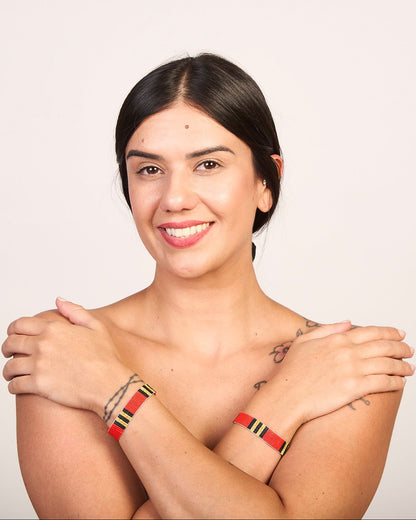 Pulseira de Miçanga Amarração Povo Kamayurá