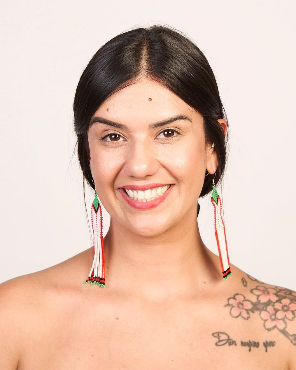 Brinco Indígena Panará de Miçanga