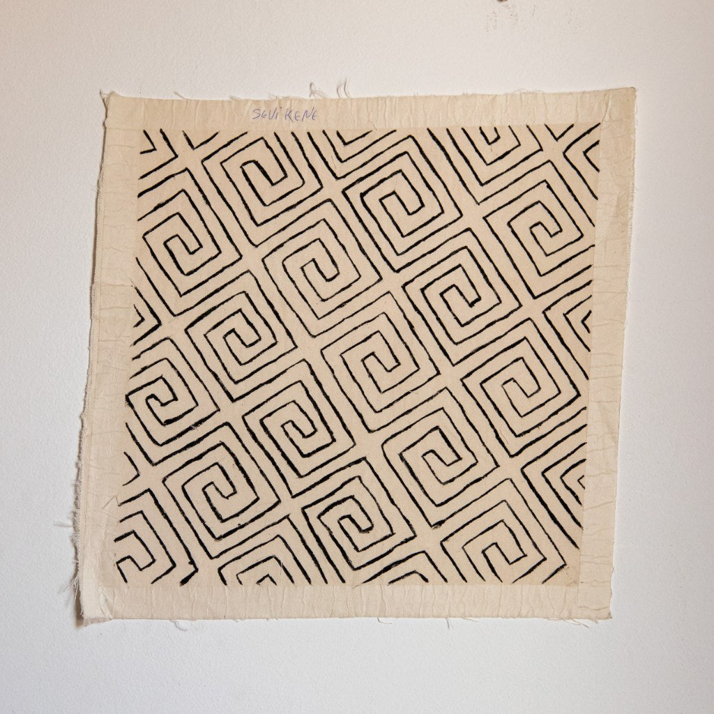 Grafismo Marubo Indígena 40x40cm