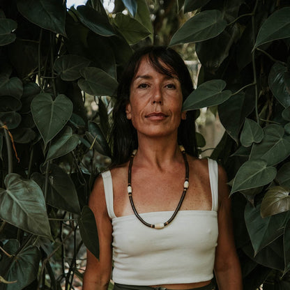 Colar de Inajá Tucumã e Jarina Marfim Vegetal Povo Apurinã