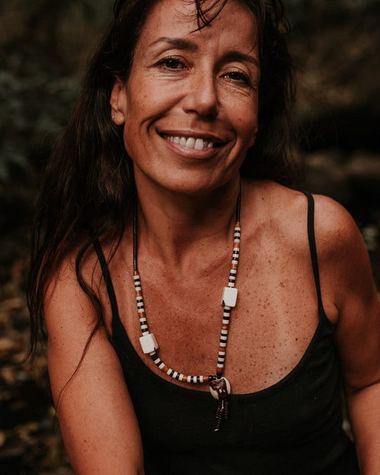 Colar de Tucumã Inajá e Jarina Marfim Vegetal Povo Apurinã