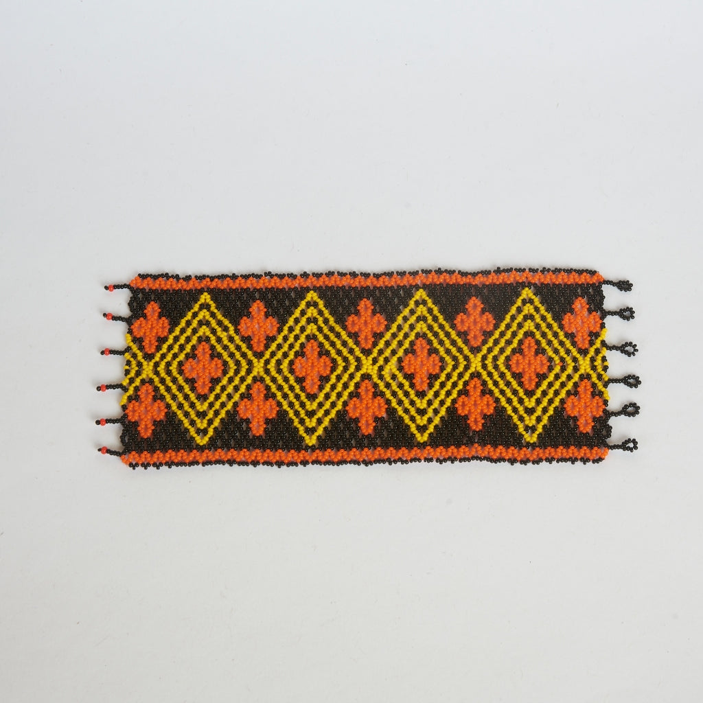 Pulseira de Miçanga de Vidro Indígena