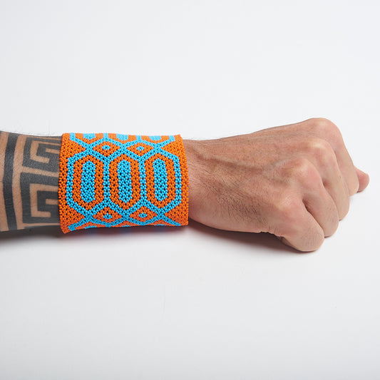 Pulseira Indígena de Miçanga Kayapó