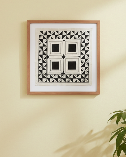 Grafismo em Tela Kuikuro