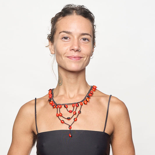 Colar de Sementes Povo Tiriyó