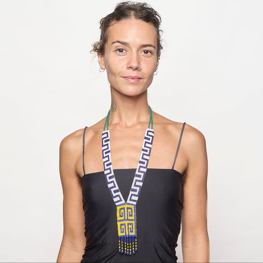 Colar de Miçanga Povo Tiriyó