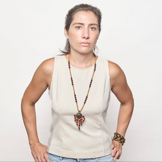 Colar de Sementes Povo Tiriyó