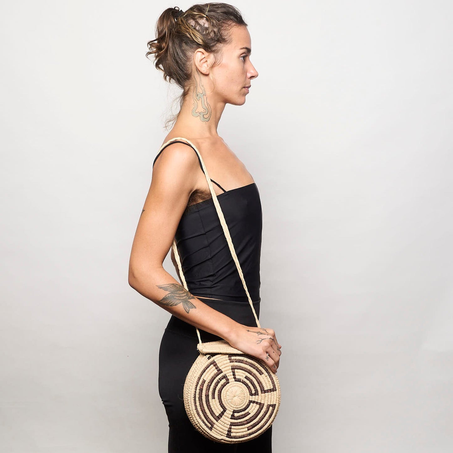 Bolsa de Fibra de Buriti Natural Karajá