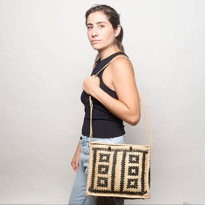 Bolsa Artesanal de Fibra Povo Kanela
