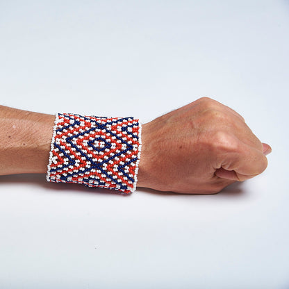 Pulseira Indígena de Miçanga Tiriyó
