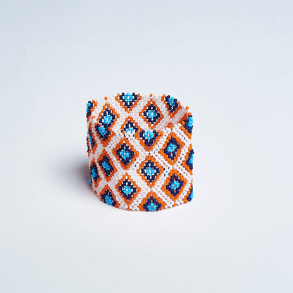 Pulseira Indígena de Miçanga Kayapó
