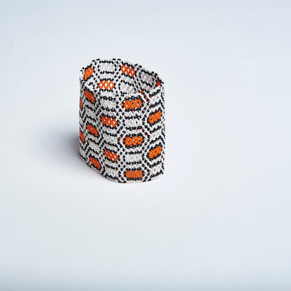 Pulseira Indígena de Miçanga Kayapó