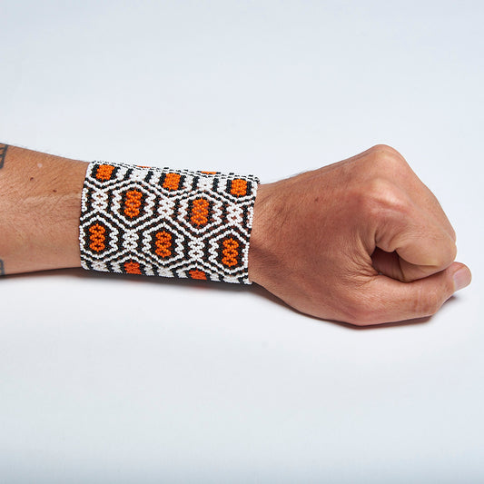 Pulseira Indígena de Miçanga Kayapó