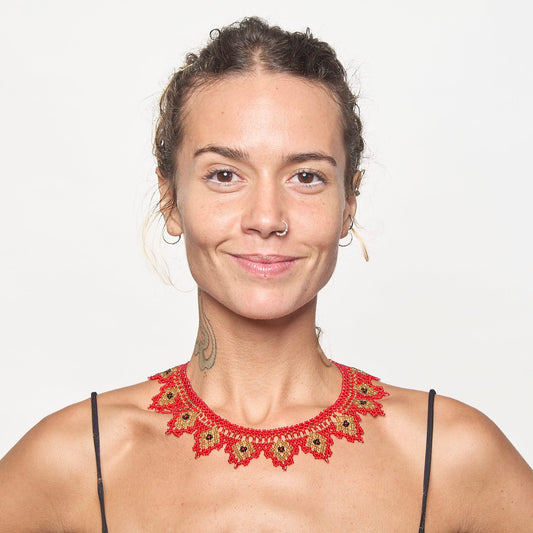 Colar de Miçanga Povo Hunikui