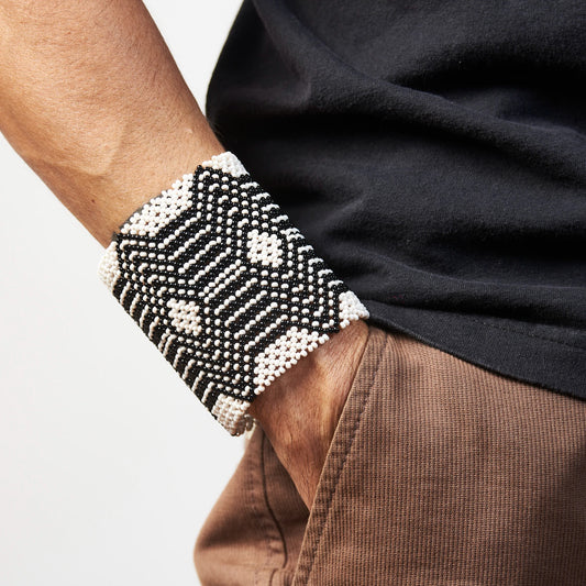 Pulseira Indígena de Miçanga Kayapó