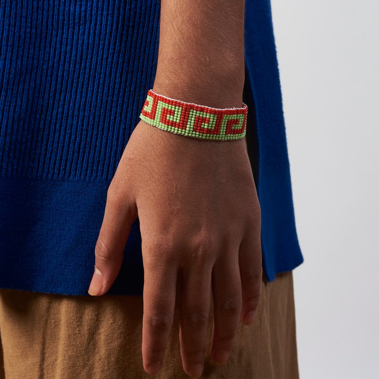 Pulseira de Miçanga Ajustável  Povo Wayana