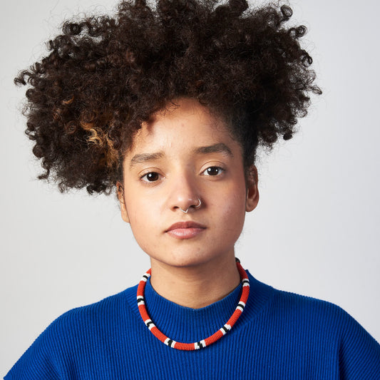 Colar Cobra Coral Waura