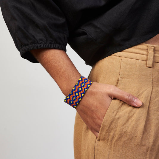 Pulseira de Miçanga ajustável  Povo Wayana