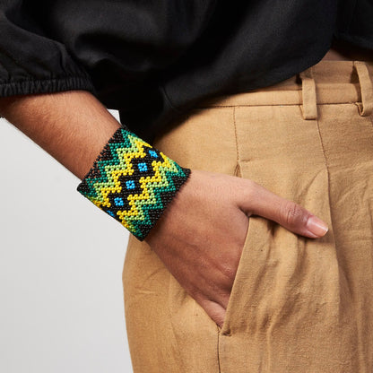 Pulseira Colorida Artesanal Kamayurá
