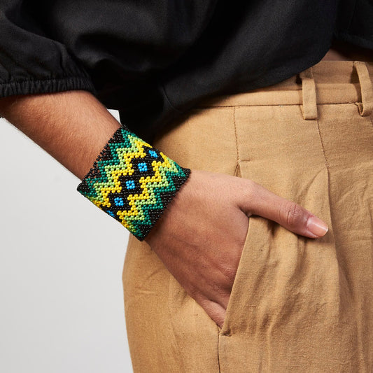 Pulseira Colorida Artesanal Kamayurá
