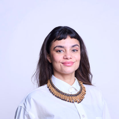 Colar Indígena de Sementes Povo Apiaká