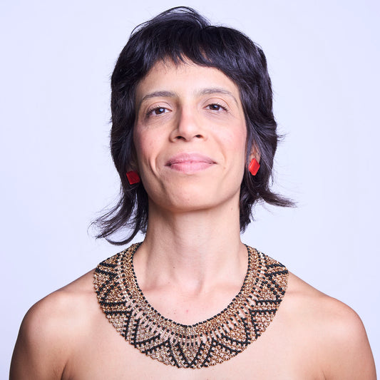 Gargantilha de Sementes Povo Indígena Krahô