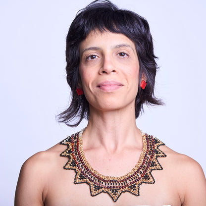 Gargantilha de Sementes Povo Indígena Krahô