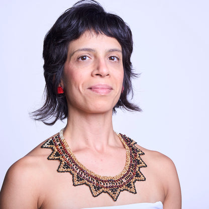 Gargantilha de Sementes Povo Indígena Krahô