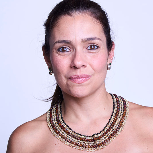 Gargantilha de Sementes Povo Indígena Krahô