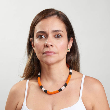 Colar de Miçanga Povo Kanela