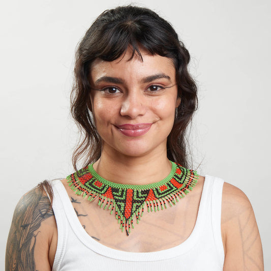 Colar de Miçanga Povo Waura